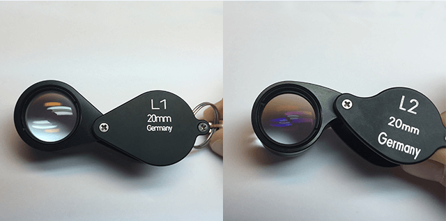 A Popular 10X loupe model discovered to exhibit misleading diamond color
